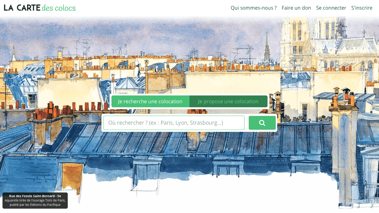 La Carte des Colocs à Paris – Le Guide ultime